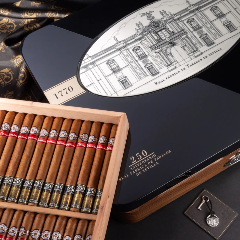 1-1201551fe2 Montecristo Cigar | Carmen 250 Aniversario Real Fábrica de Tabacos de Sevilla 蒙特卡門 塞維利亞皇家煙草廠 250週年紀念 100支/盒( 香港自提 ):圖片 1