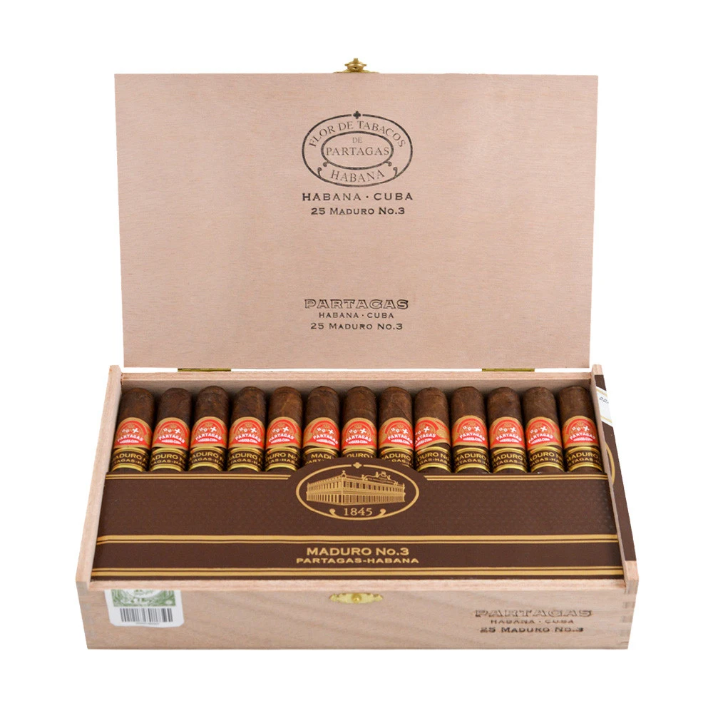 e6641a6896 PARTAGAS MADURO No.3 25s 派特加斯 馬杜羅三號 25支/盒:圖片 1
